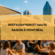 Zoom sur les métiers de la restauration en haute saison à Montréal